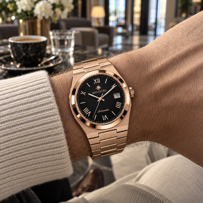 TOLARIS ROSE GOLD BLACK